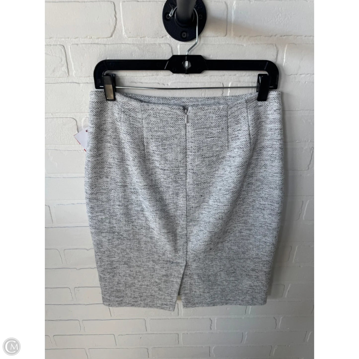Skirt Midi By Ann Taylor In Grey, Size: 4