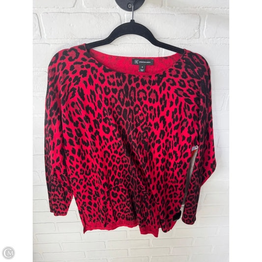 Sweater By Inc In Black & Red, Size: M