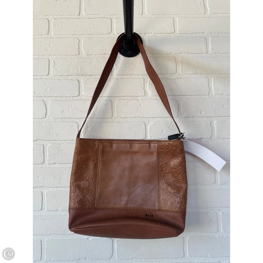 Handbag Leather By The Sak, Size: Medium