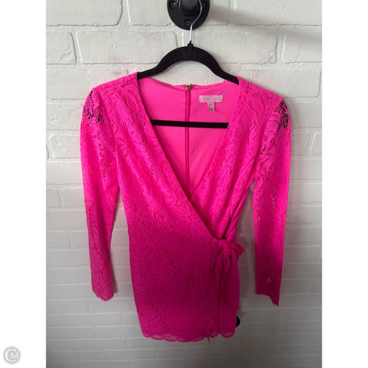Romper Designer By Lilly Pulitzer In Pink, Size: Xs