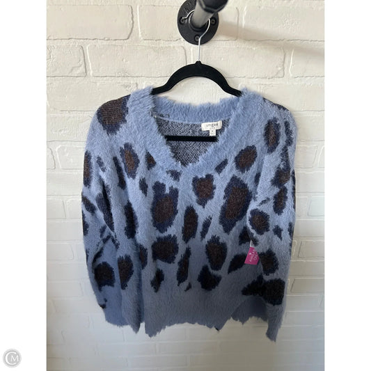 Sweater By Umgee In Blue & Brown, Size: M