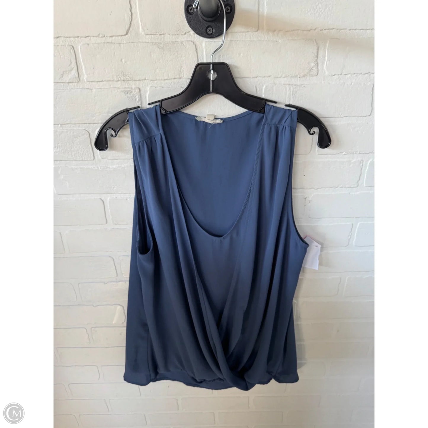 Top Sleeveless By Pleione In Blue, Size: Xl
