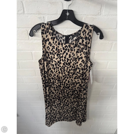 Dress Casual Short By Halogen In Black & Tan, Size: M