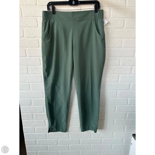 Athletic Pants By Eddie Bauer In Green, Size: 8
