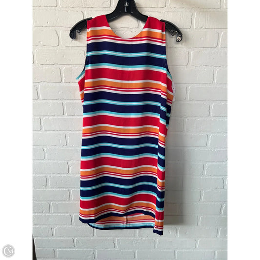 Dress Casual Short By Cynthia Rowley In Blue & Red, Size: S