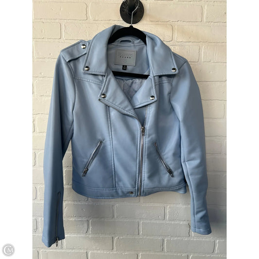 Jacket Moto By Blanknyc In Blue, Size: S