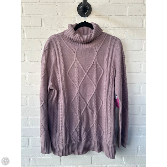 Sweater By Cme In Purple, Size: Xl