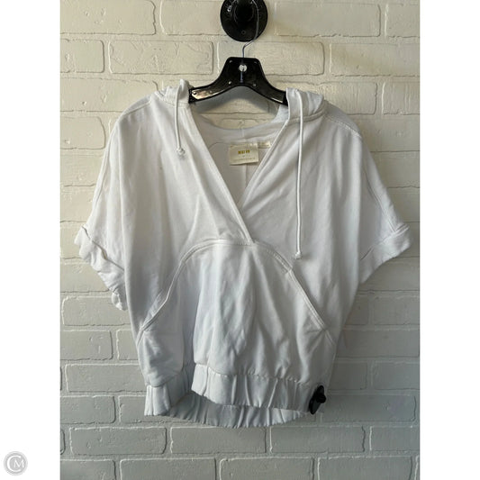 Sweatshirt Hoodie By Maeve In White, Size: Xxs