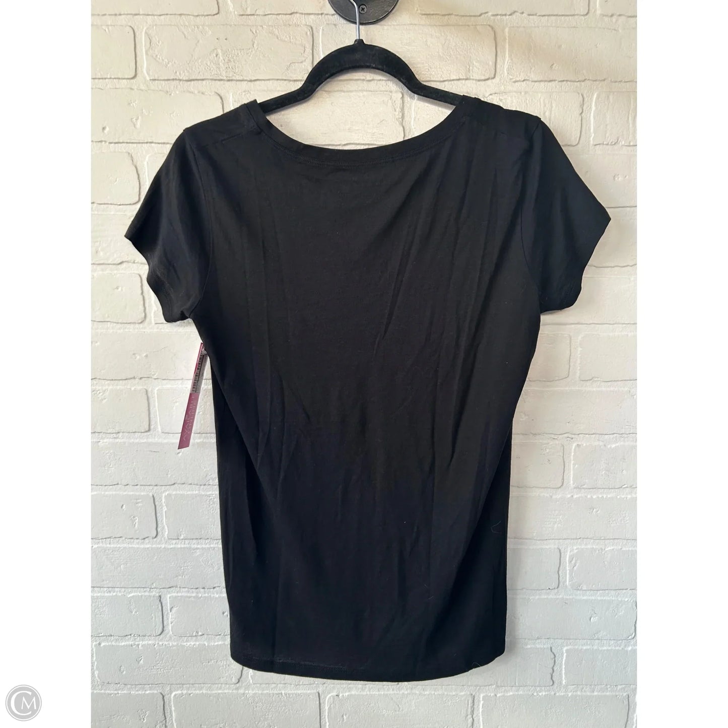 Top Short Sleeve Basic By Vince In Black, Size: S