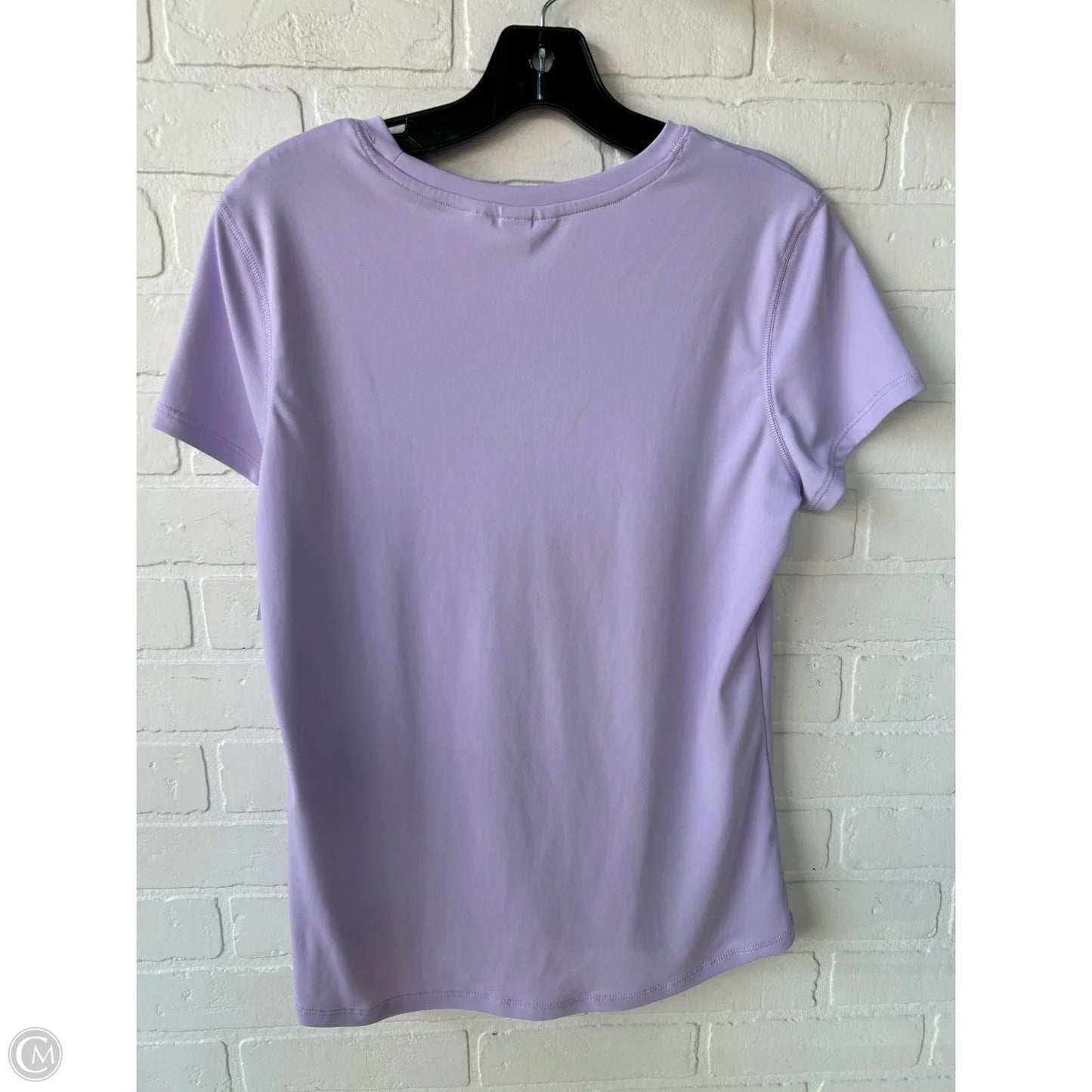 Top Short Sleeve Basic By Eddie Bauer In Purple, Size: M