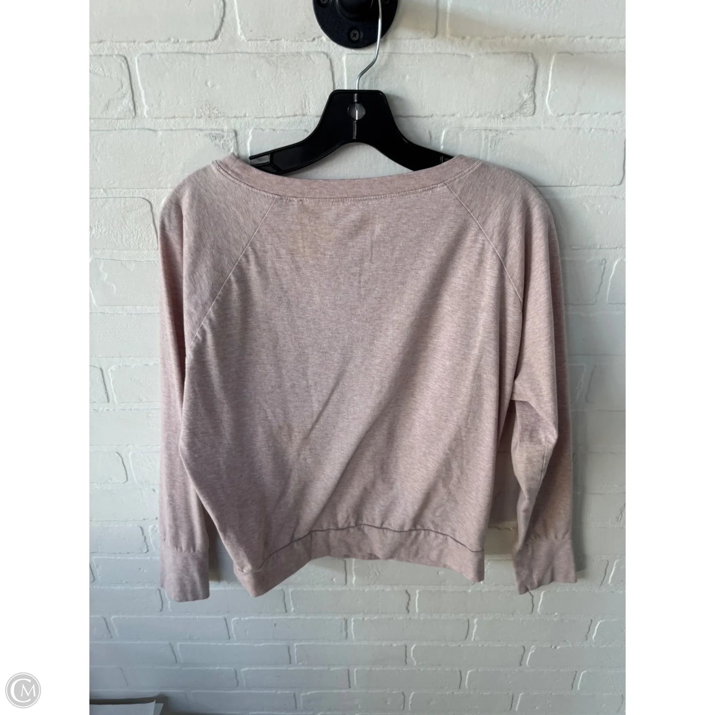 Top Long Sleeve By Prana In Pink, Size: S
