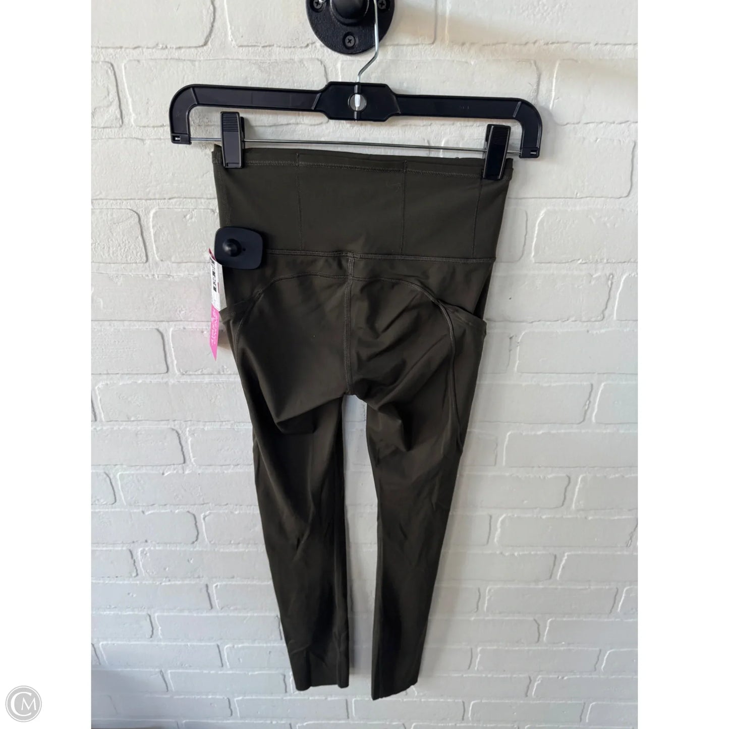 Athletic Leggings By Lululemon In Green, Size: 2