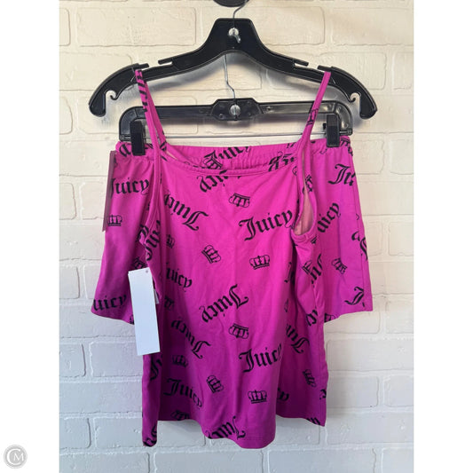 Pajamas 2pc By Juicy Couture In Pink, Size: S