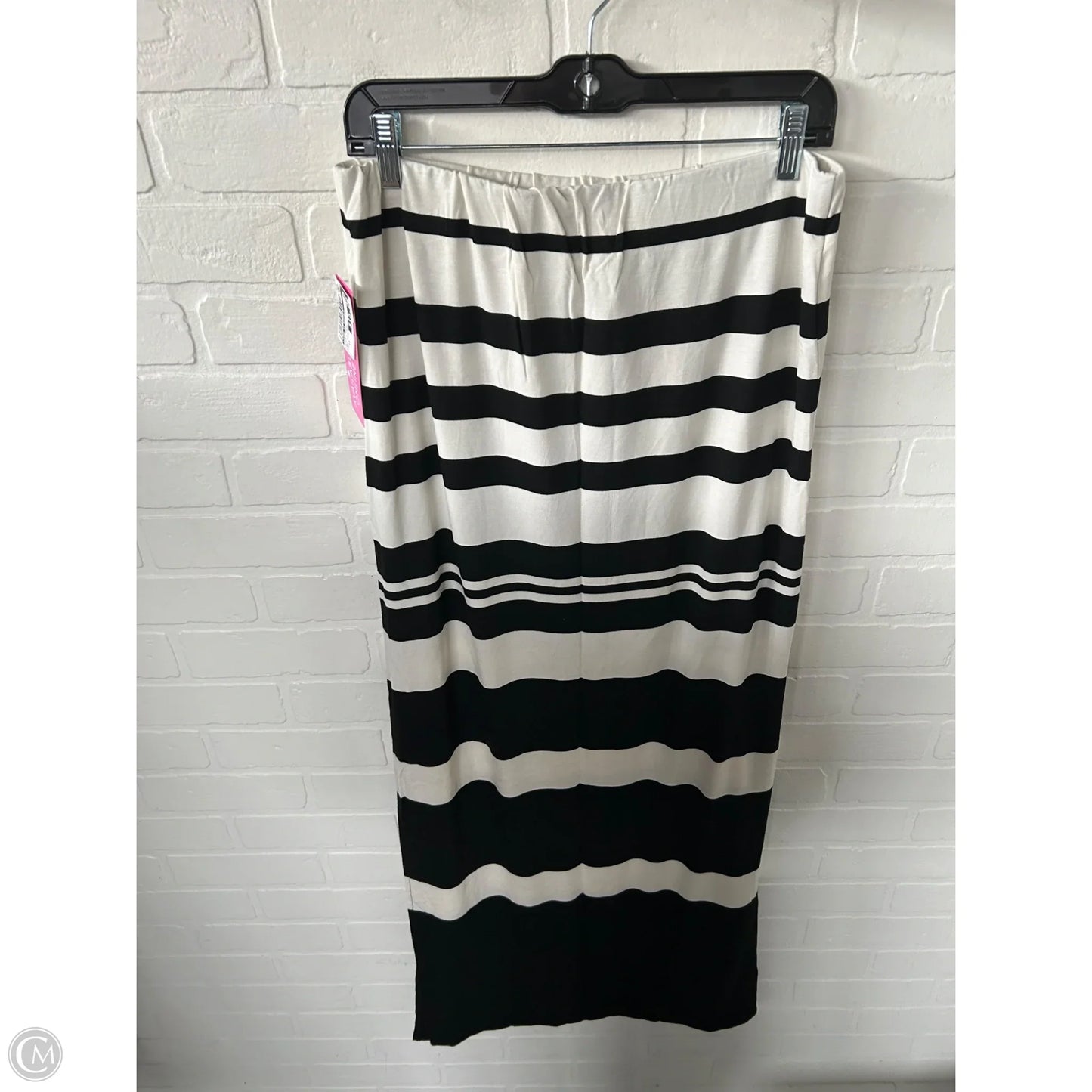 Skirt Maxi By Jeans By Buffalo In Black & Cream, Size: 14