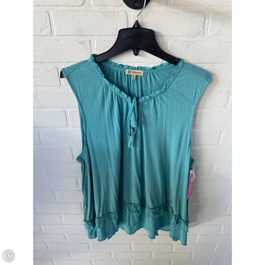 Top Sleeveless By Democracy In Blue, Size: 2x