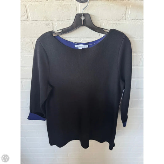Sweater By Chicos In Black, Size: M