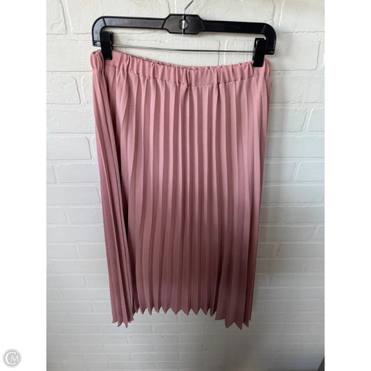 Skirt Maxi By Clothes Mentor In Pink, Size: 12