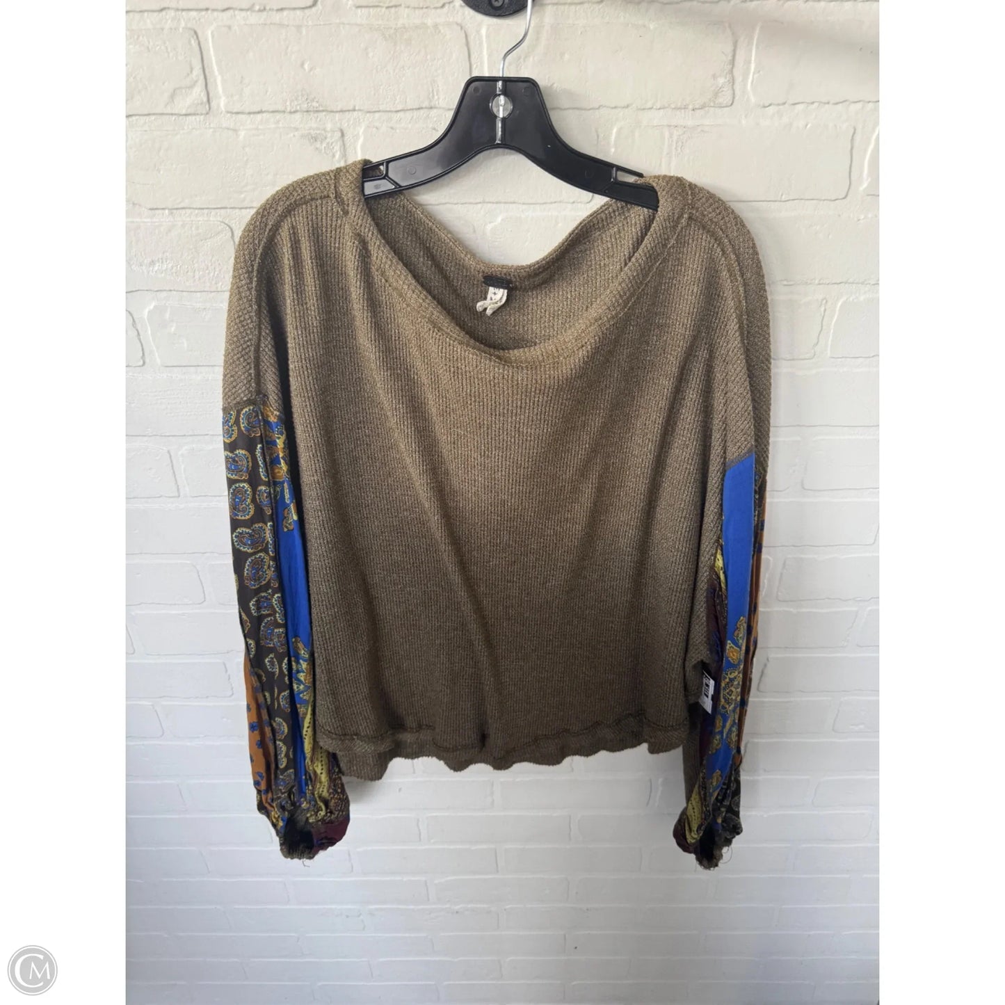 Top Long Sleeve By We The Free In Green, Size: M