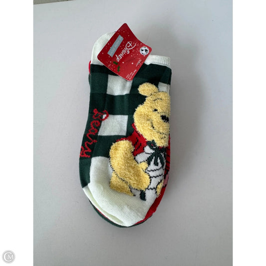 Socks By Disney In Green & Red, Size: Osfm