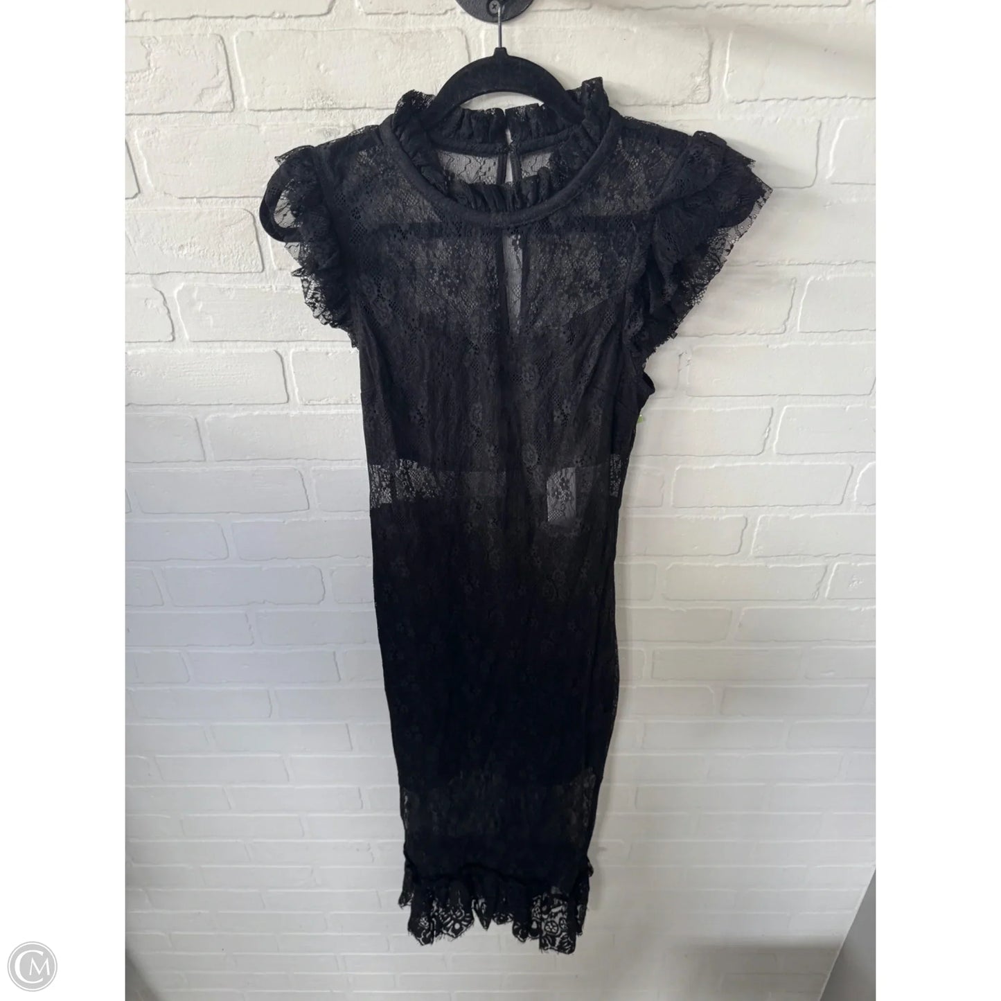 Dress Casual Midi By Vici In Black, Size: S