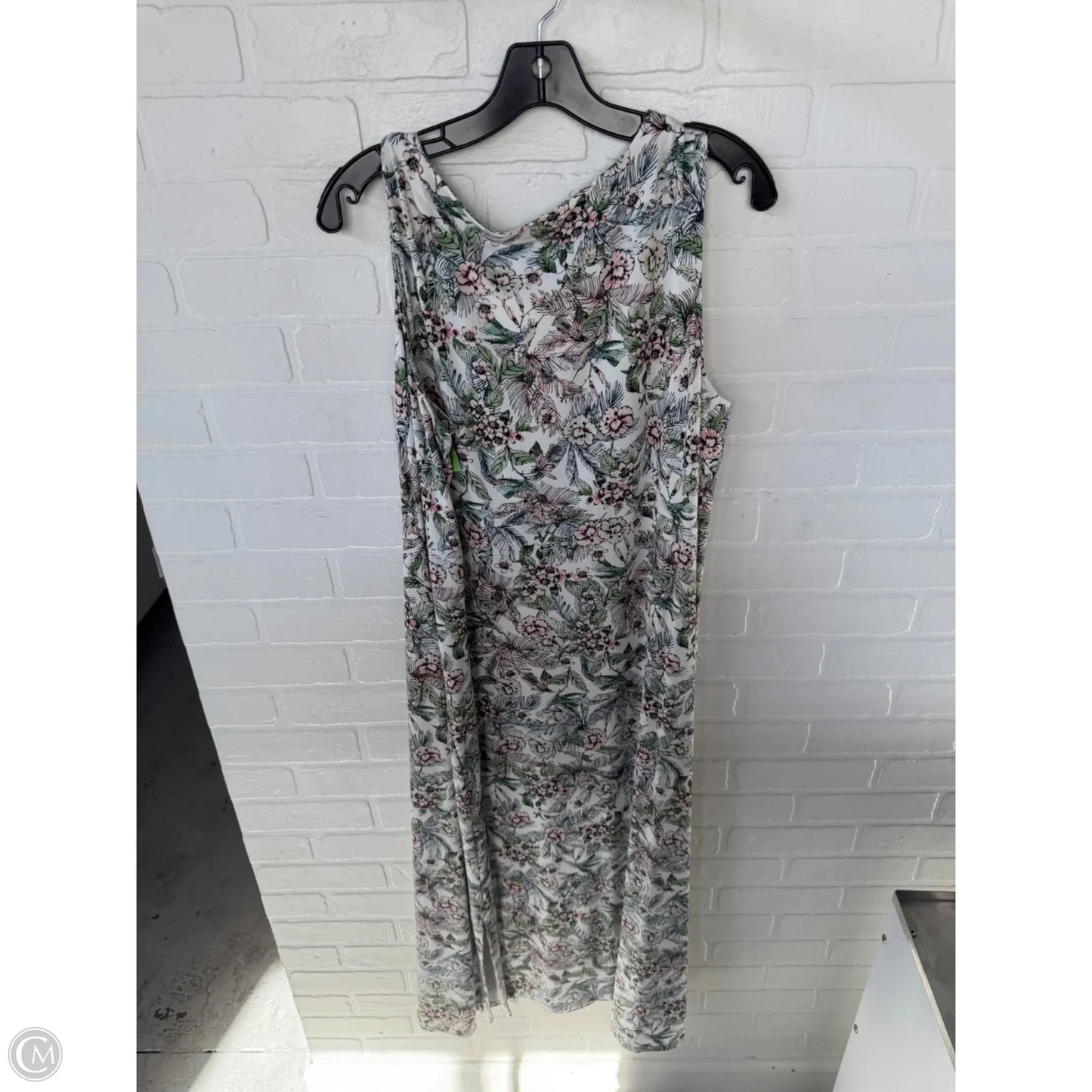 Dress Casual Maxi By J. Jill In Black & White, Size: Xl