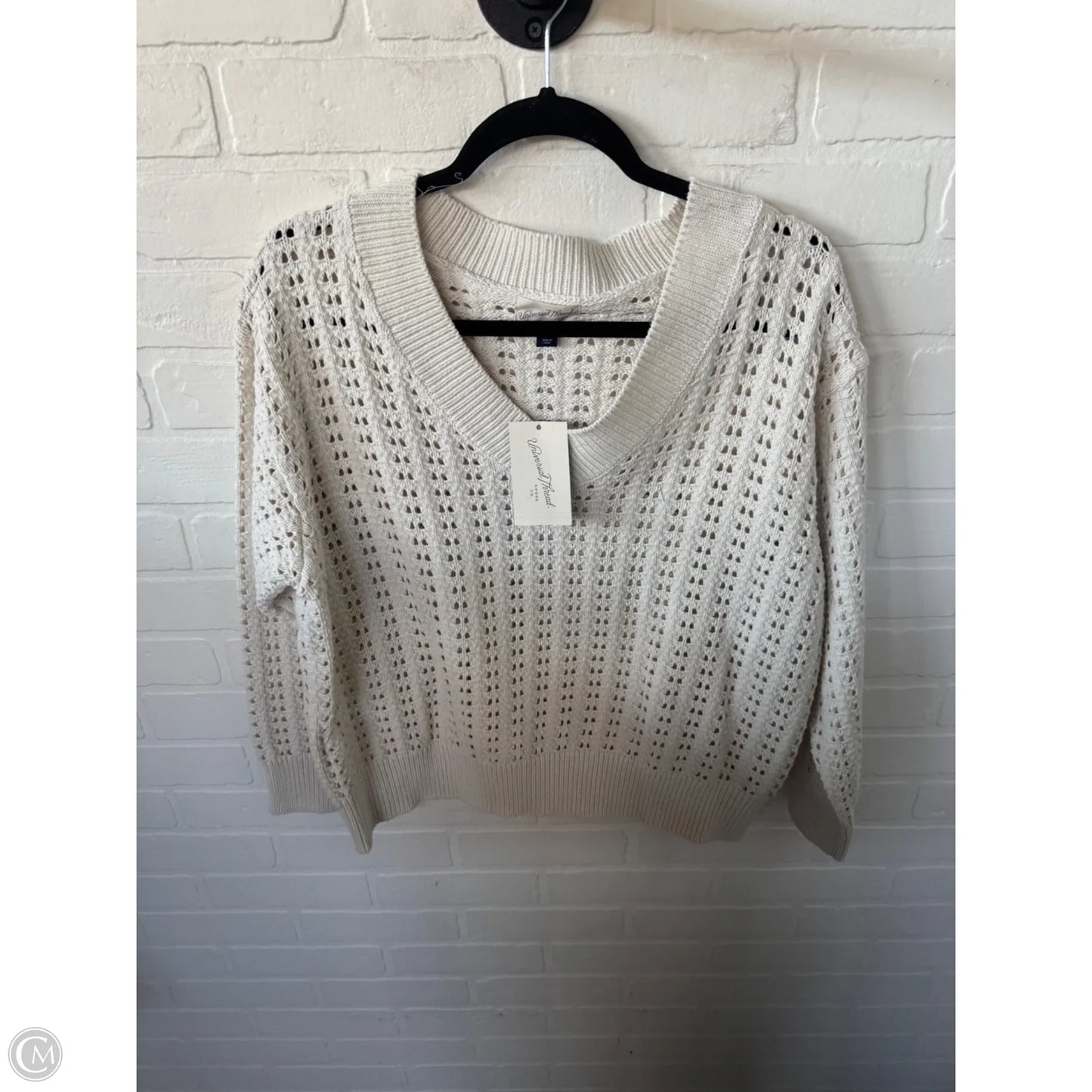 Sweater By Universal Thread In Cream, Size: Xxl