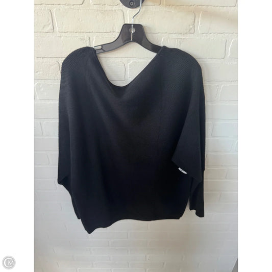Sweater By Clothes Mentor In Black, Size: L