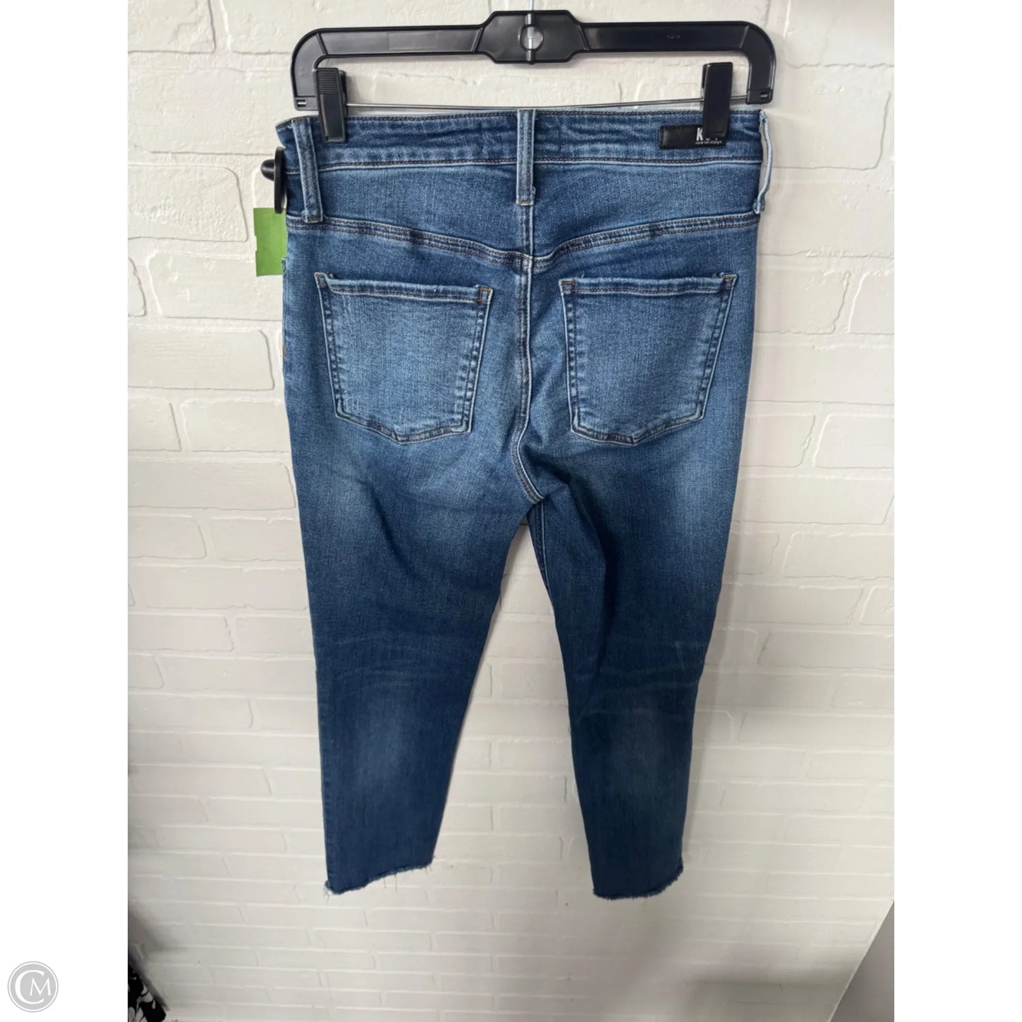 Jeans Straight By Kut In Blue Denim, Size: 2