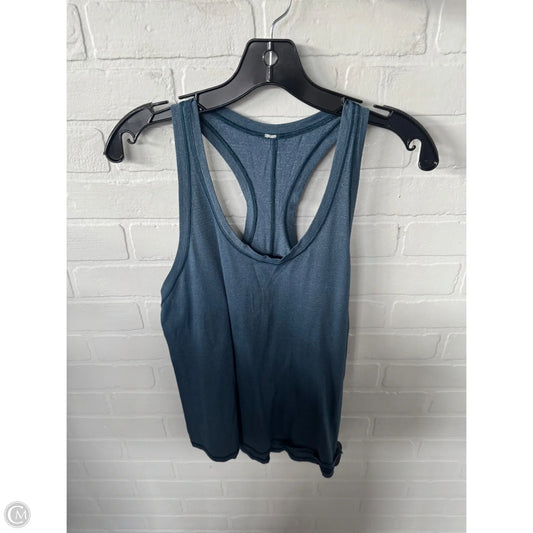 Athletic Tank Top By Lululemon In Blue, Size: M