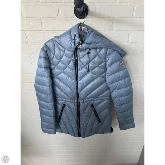 Coat Puffer & Quilted By Bernardo In Blue, Size: M