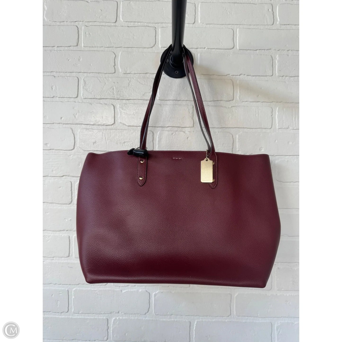 Tote Designer By Coach, Size: Large