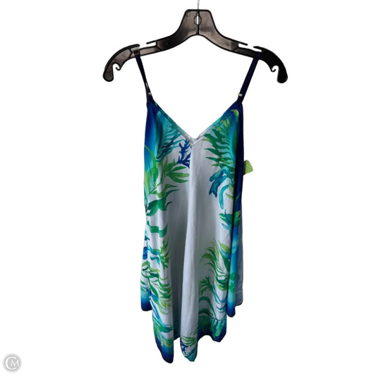 Dress Casual Midi By Tommy Bahama In Blue & White, Size: S