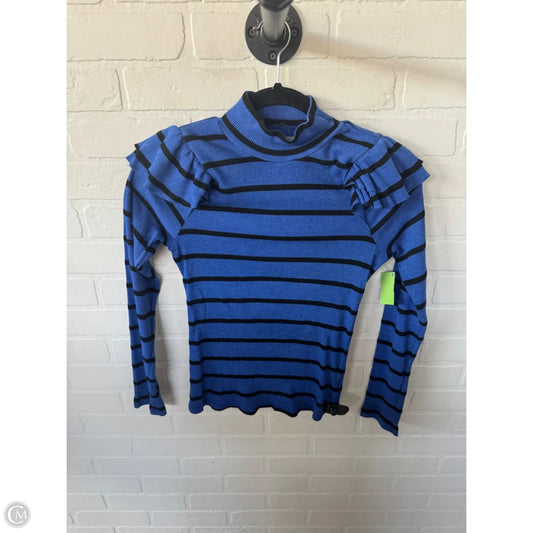 Sweater By T.la In Black & Blue, Size: M