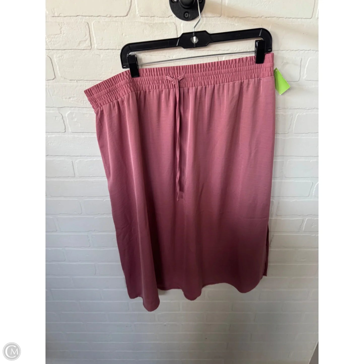 Skirt Midi By A New Day In Pink, Size: 20