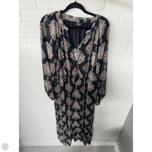 Dress Casual Maxi By Mossimo In Black, Size: Xxl