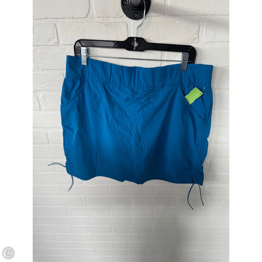 Athletic Skort By Columbia In Blue, Size: 16