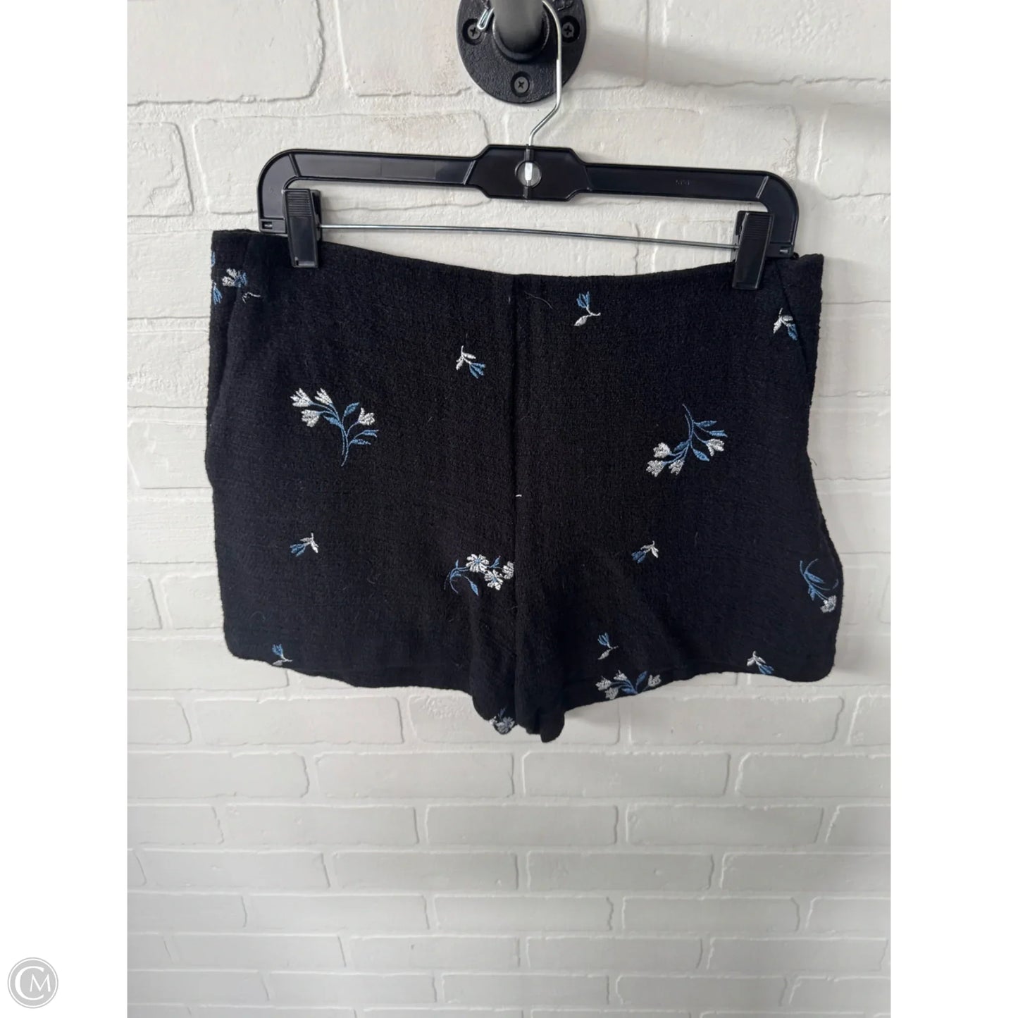 Shorts By Ann Taylor In Black & Blue, Size: 10