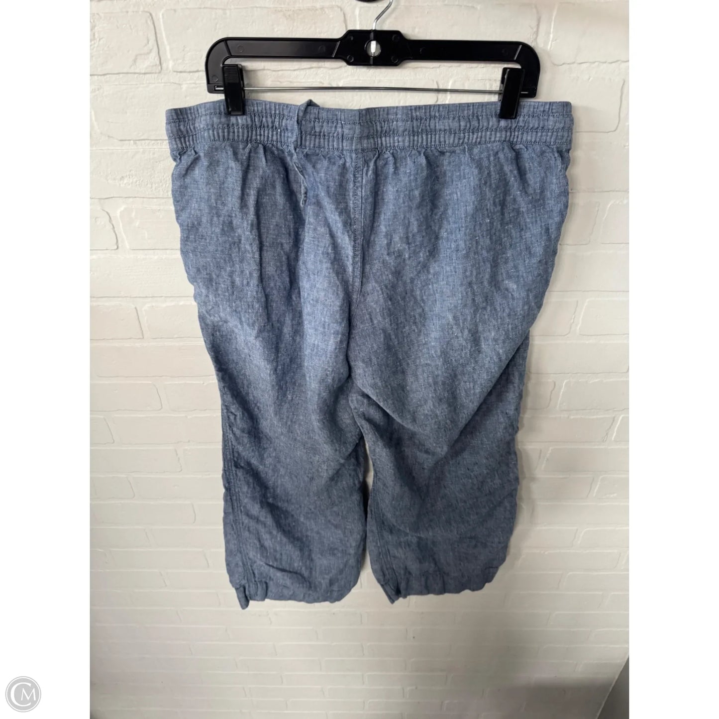 Pants Linen By L.l. Bean In Blue, Size: 16