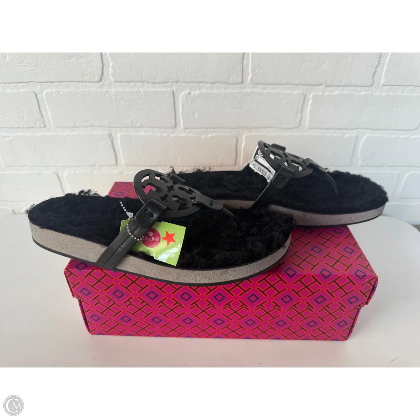Sandals Designer By Tory Burch In Black, Size: 9.5