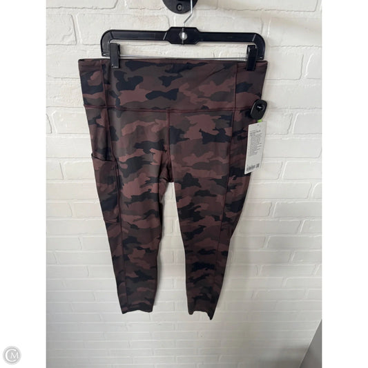 Athletic Leggings By Lululemon In Brown, Size: 14