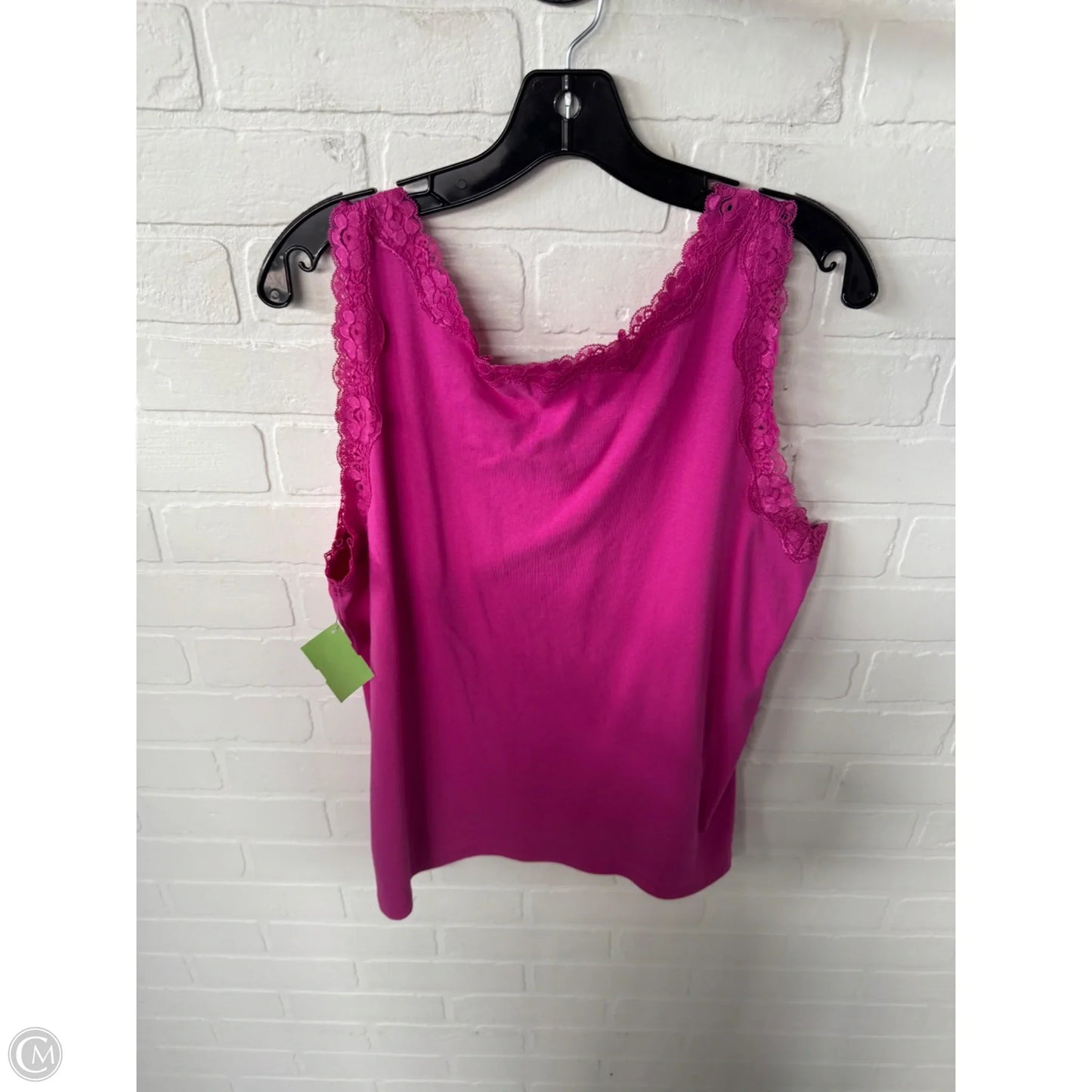 Tank Top By Style And Company In Pink, Size: Xl