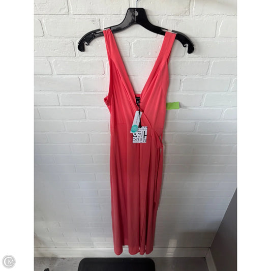 Dress Casual Maxi By 41 Hawthorn In Coral, Size: M