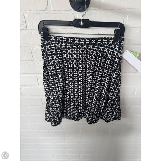 Skirt Mini & Short By 41 Hawthorn In Black & White, Size: 4