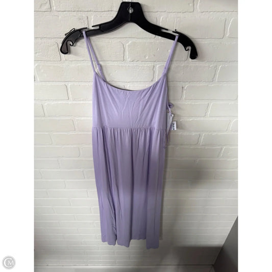 Dress Casual Midi By Old Navy In Purple, Size: M