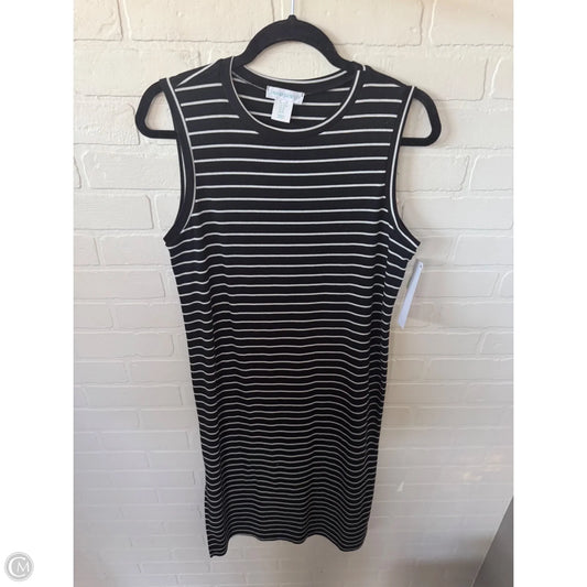 Dress Casual Midi By Cynthia Rowley In Black & White, Size: M