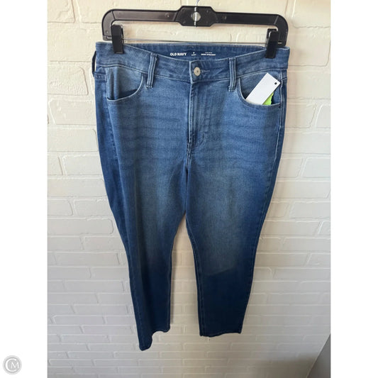Jeans Straight By Old Navy In Blue Denim, Size: 6