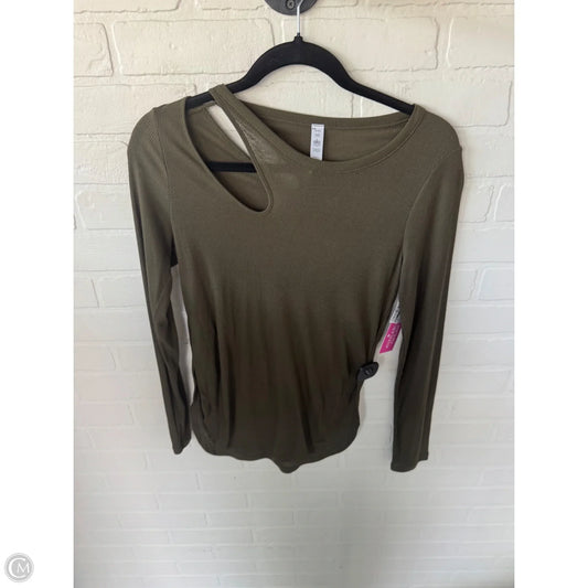 Athletic Top Long Sleeve Crewneck By Alo In Green, Size: Xs