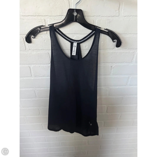 Athletic Tank Top By Under Armour In Black, Size: S