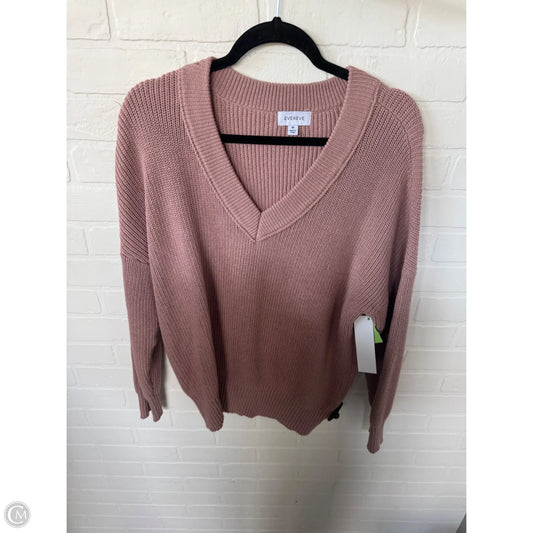 Sweater By Evereve In Pink, Size: M