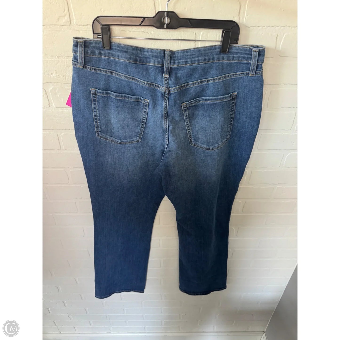 Jeans Boot Cut By Lc Lauren Conrad In Blue Denim, Size: 18